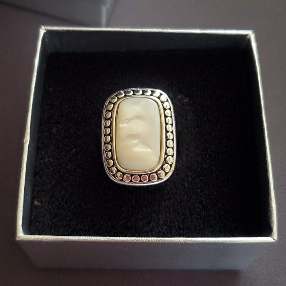 MOTHER OF PEARL RING by Premier Designs